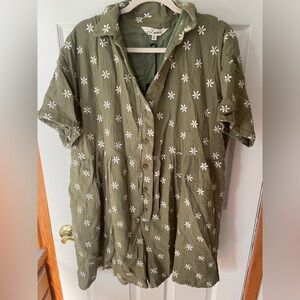 Piper and Scoot Oversized Romper 1XL
